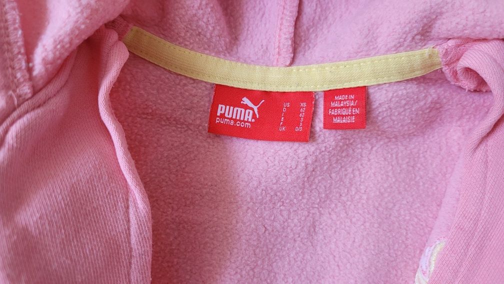 Bluza z kapturem puma 62 dla dziewczynki