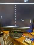 dwie gry PONG na upong 12f675, retro, diy