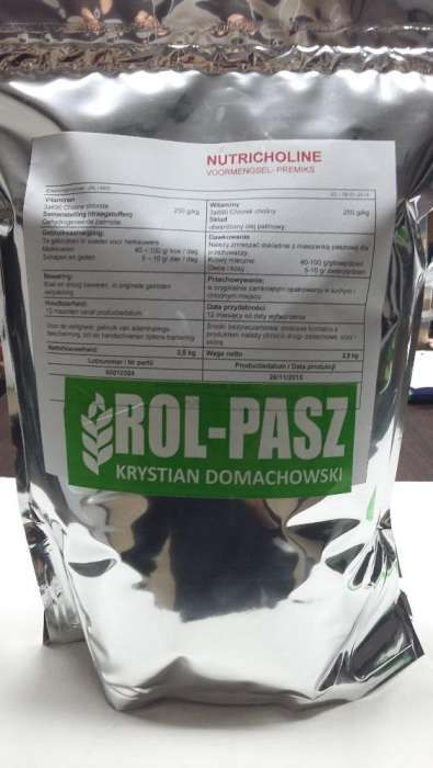Cholina chlorek choliny NUTRICHOLINE