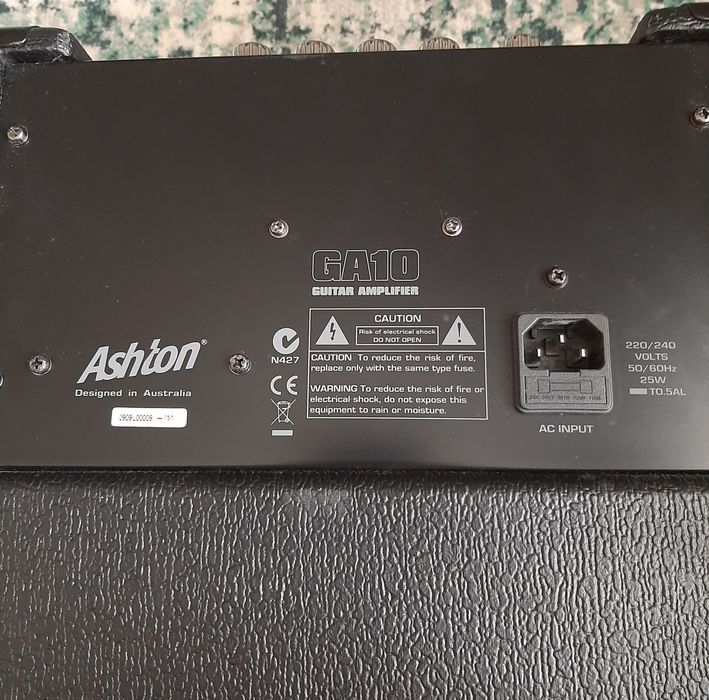 Vendo Amplificador Ashton GA10