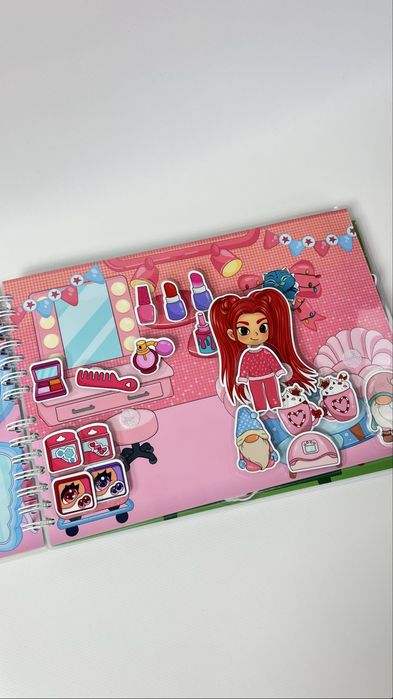 Альбом на липучках новорічний christmas demon hunters k-pop, A4