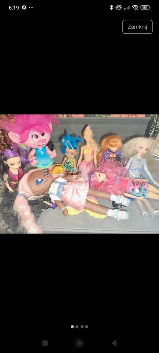 Zestaw lalek Barbie Elsa Anna lol surprise inne