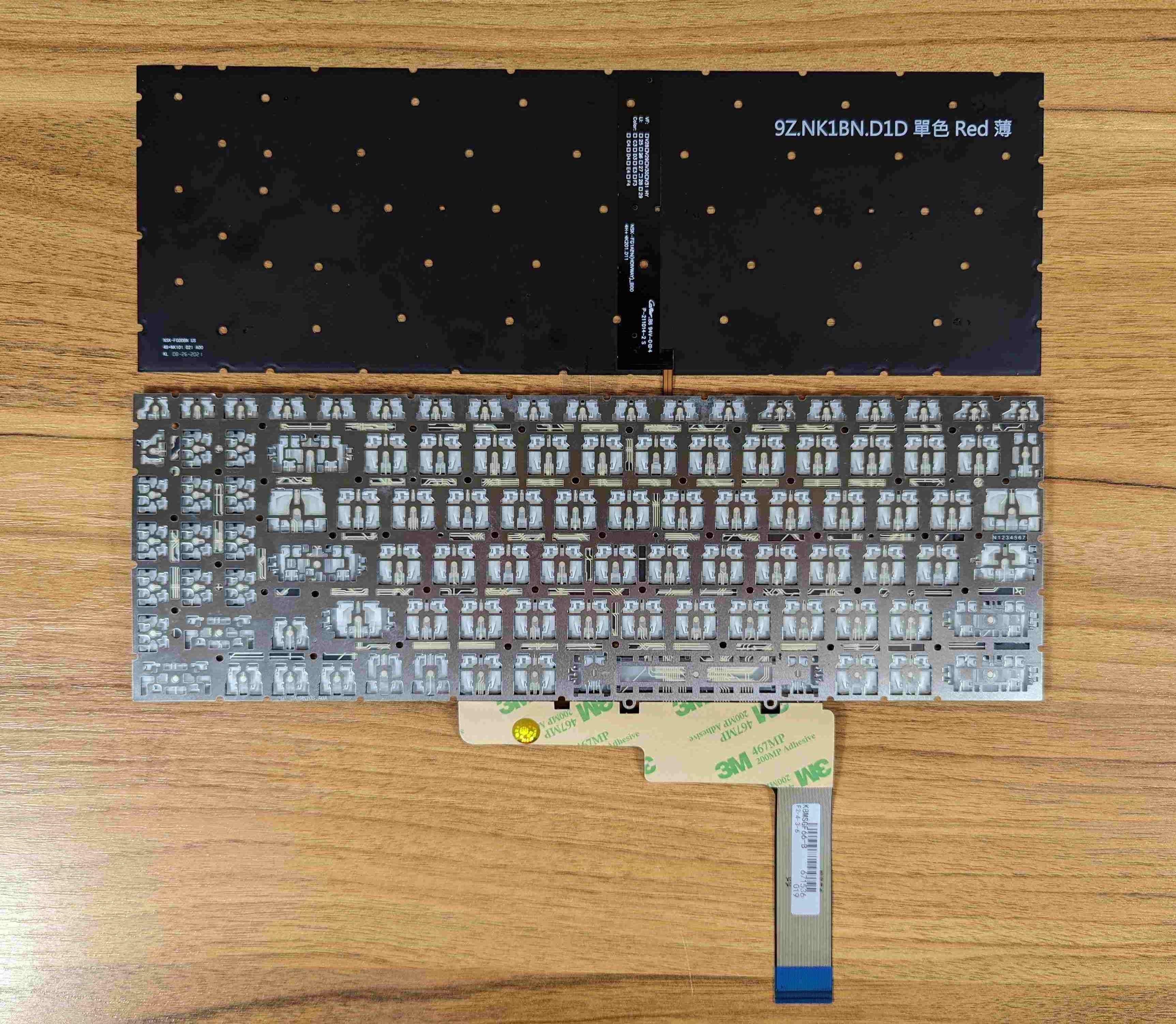 Клавіатура Msi ms1582 ms17l1 ms17h3 z16 gp76 gl66 gl76 gf66 gf76