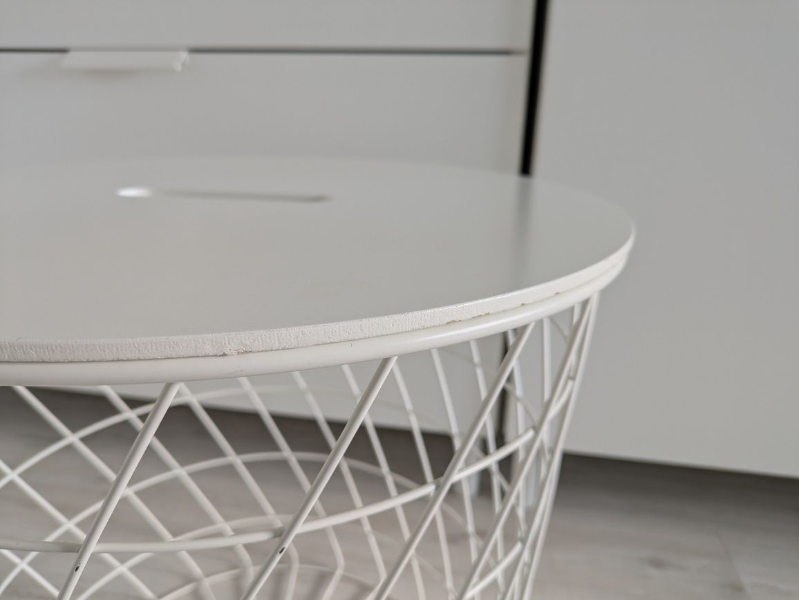 Stolik Kvistbro Ikea * nocny, kawowy * biały