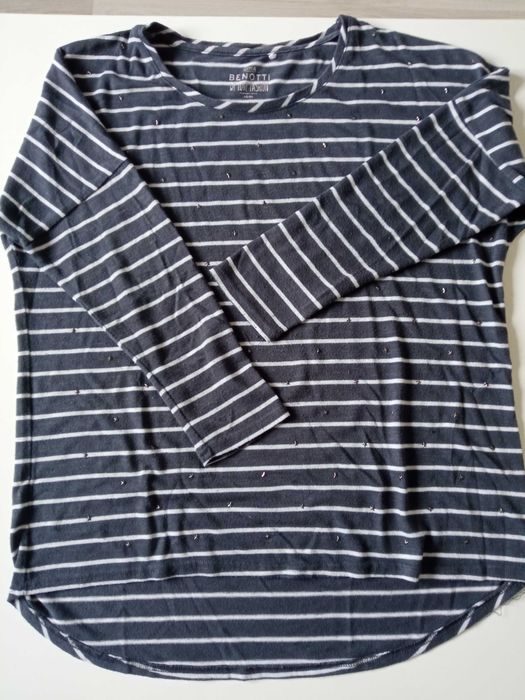 Gina Benotti bluzeczka koszulka w paseczki r 44/46