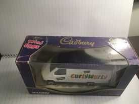 Ford Transit Van 1992  Cadburys Curly Wurly - Corgi - esc.aprox.1/43