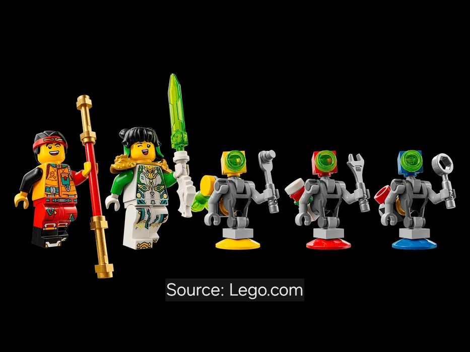 ENVIO GRATIS-LEGO 80053 Mei's Dragon Mech (Monkie Kid)