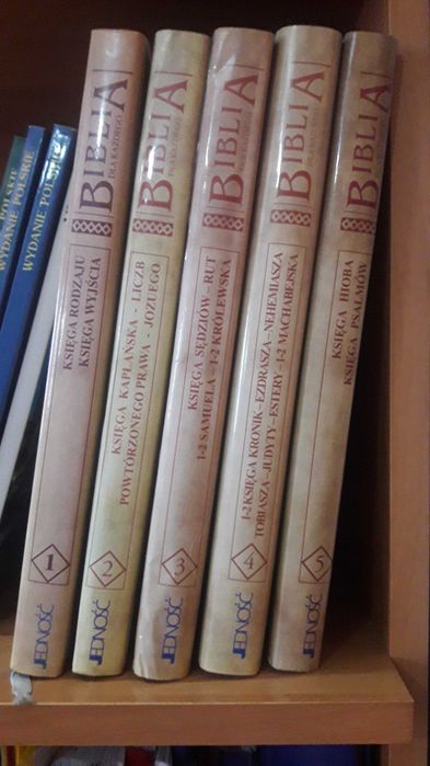 Biblia dla każdego, 5 tomów