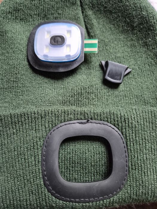 Czapka ze światełkiem Idealna