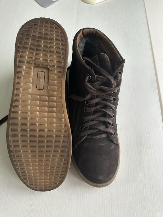 Продаж оригінальні Черевики чоловічі шкіряні хутро натуральні ідеальні