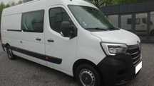 Renault Master  L3H2 MAX klima brygadówka doka dubel kabina 7-os 2020 idealny 143tys