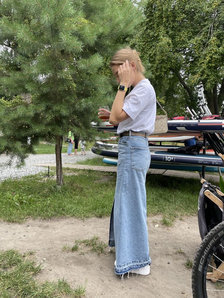 Спідниця джинсова максі  Zara