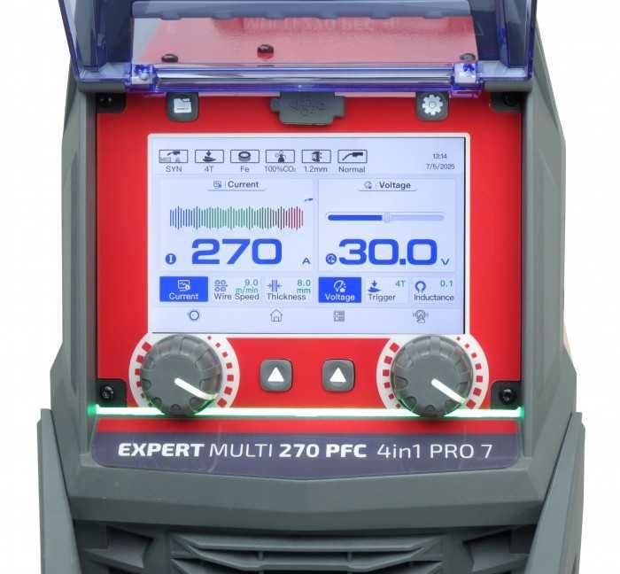 Spawarka Ideal EXPERT MULTI 270 PFC PULSE 4in1 Pro7