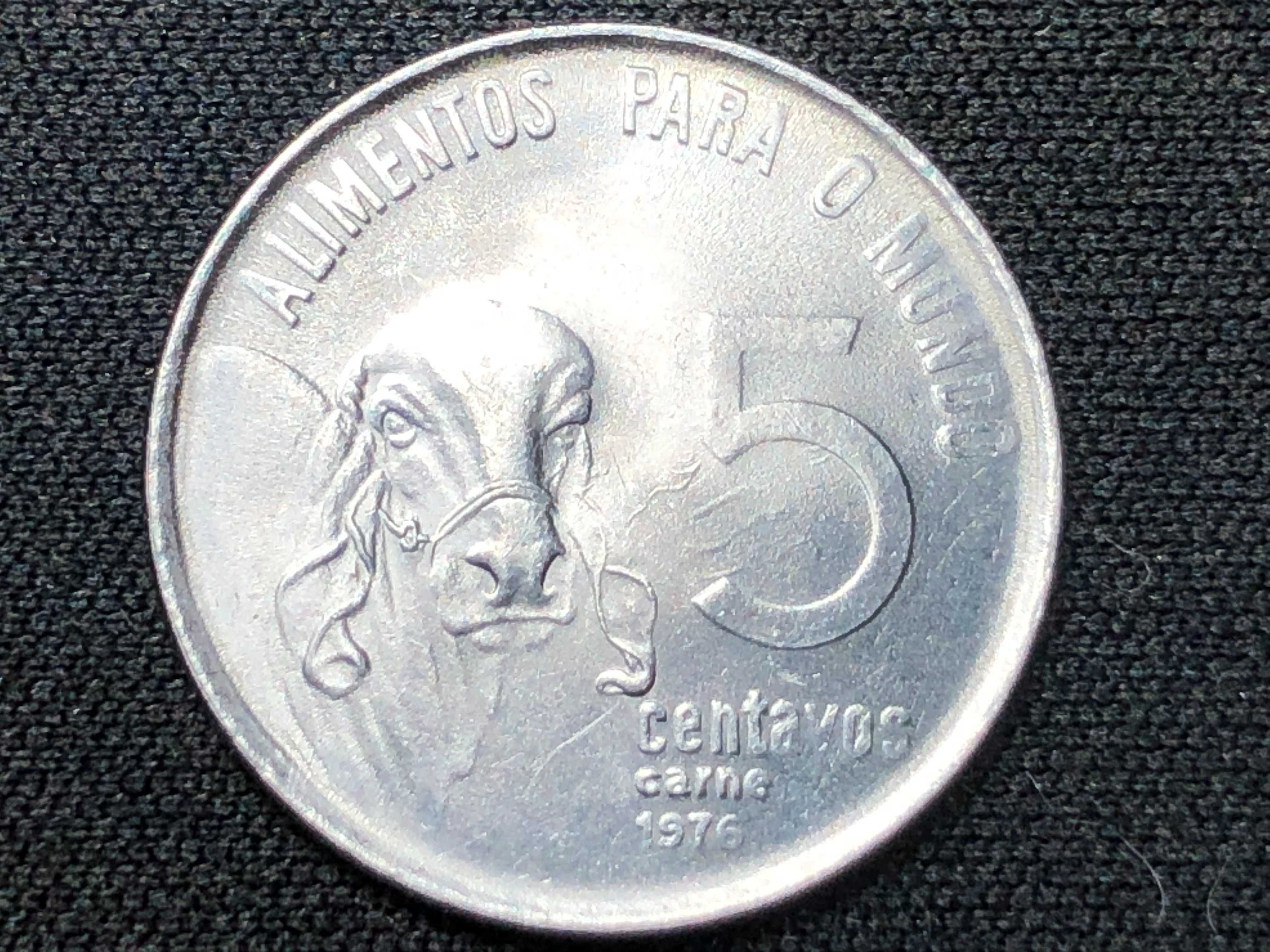 Lote comemorativo FAO - 4 Países - 4 Moedas - Nações Unidas