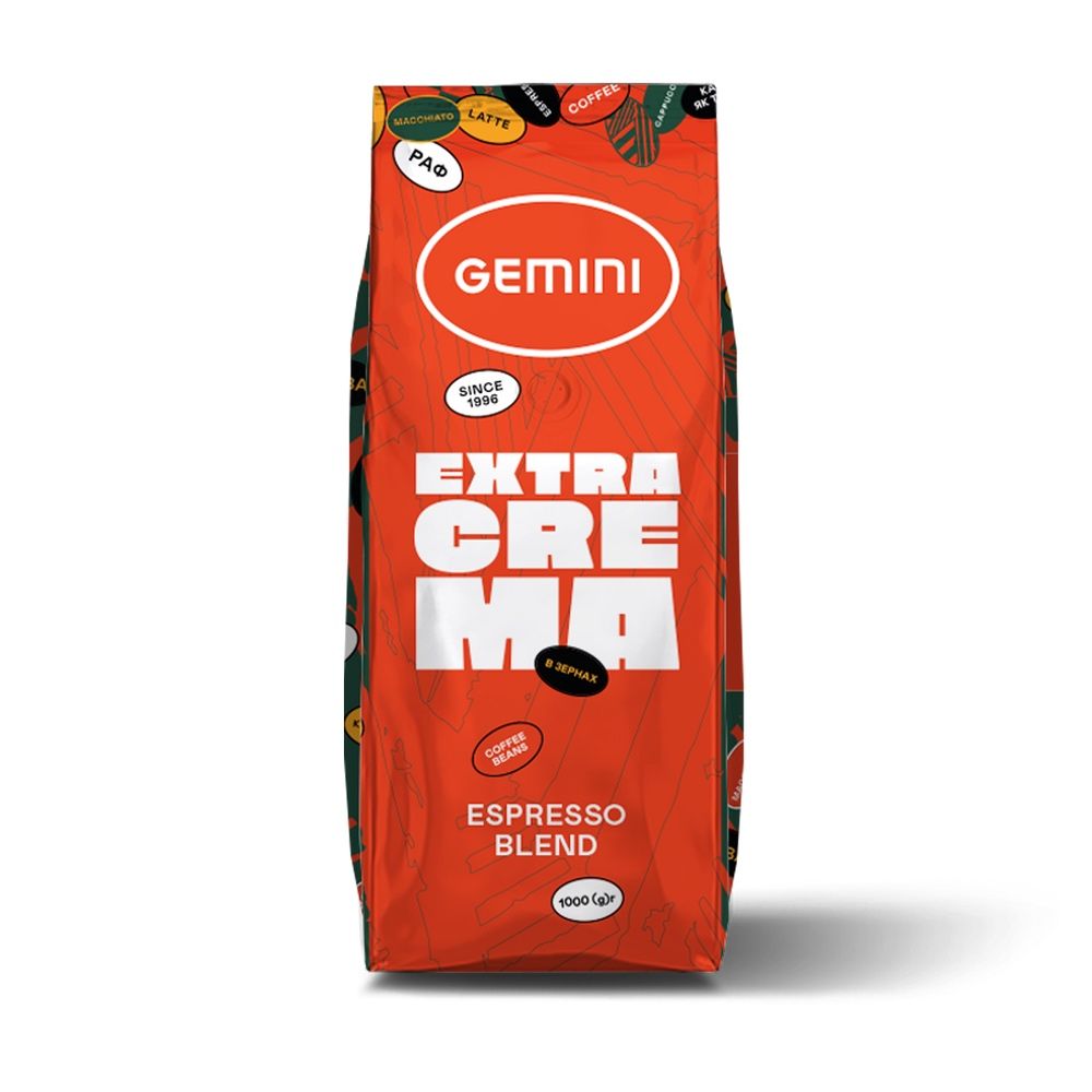 Кофе Gemini Extra Crema 1 КГ