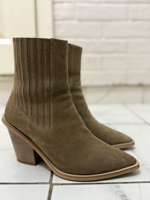 Козаки - ботильйони натуральна замша