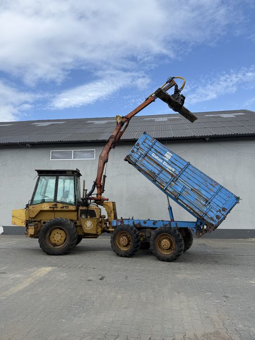 Maszyna leśna 6x6 HDS do zwożenia drzewa wywrotka