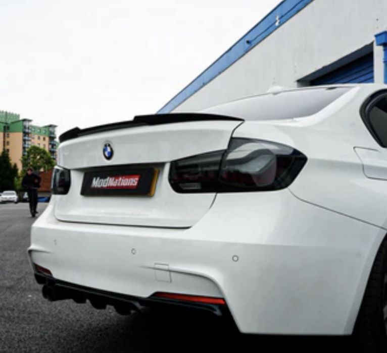 спойлер бмв ф30 чорний м4