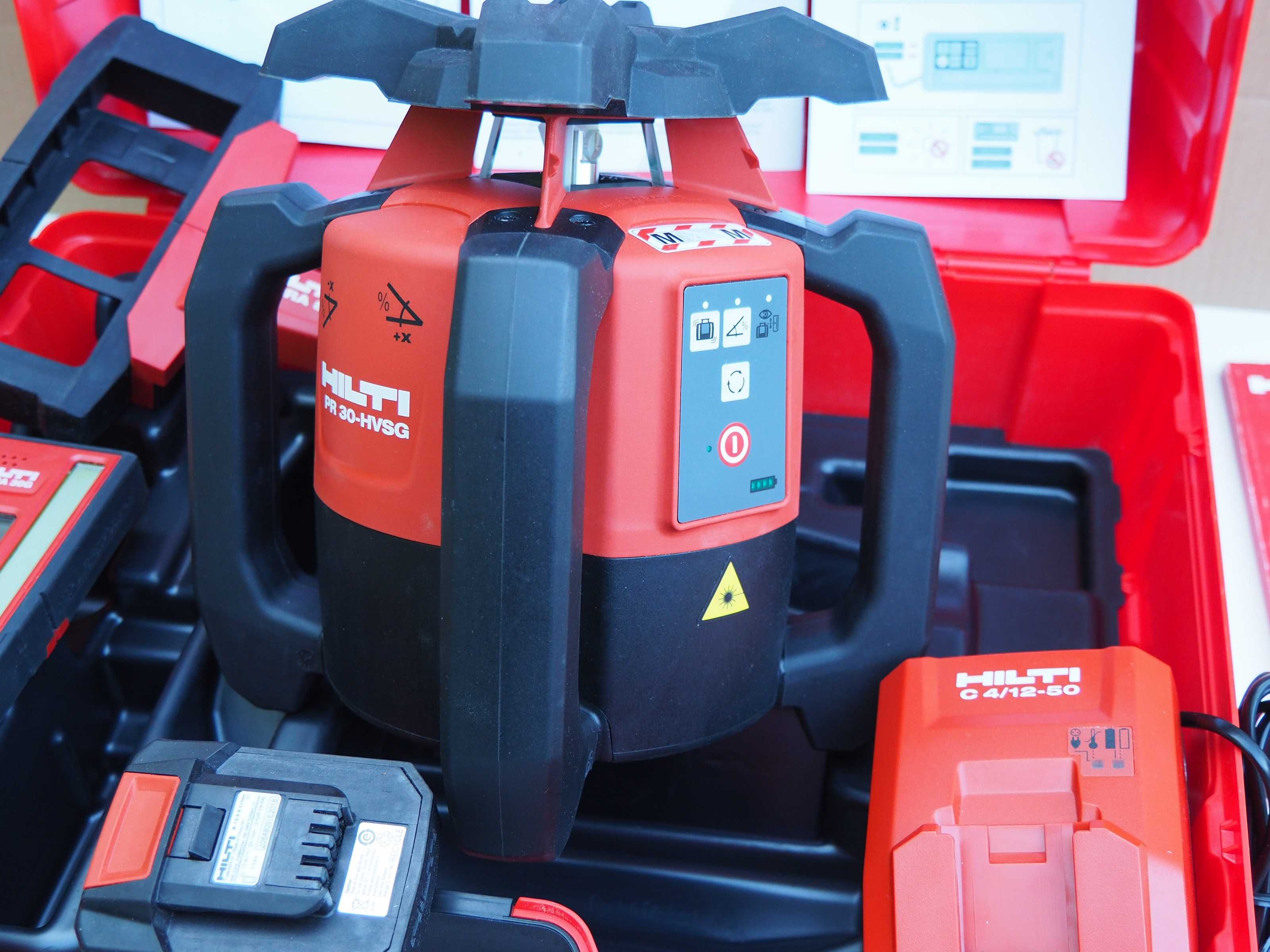 HILTI PR 30 HVSG A12 niwelator obrotowy laser Zielony promień Pra 30g