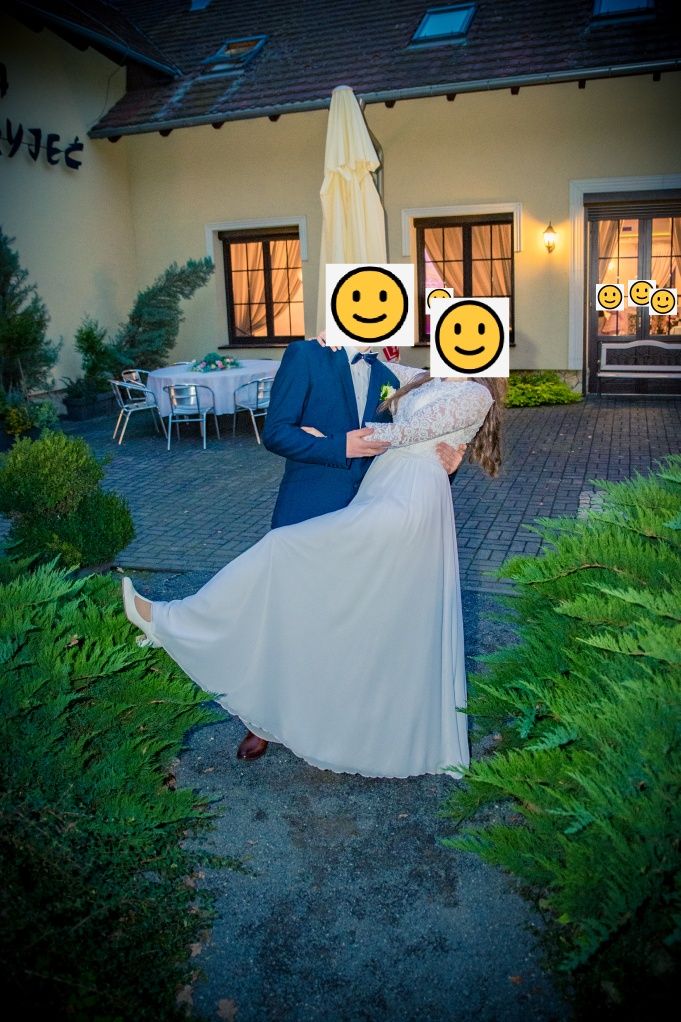 Piękna suknia ślubna