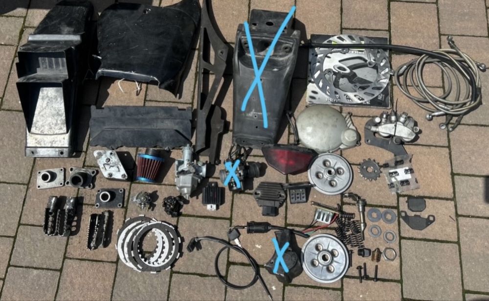 Części Derbi Senda / Gilera /d50b0 / am6 / ebs