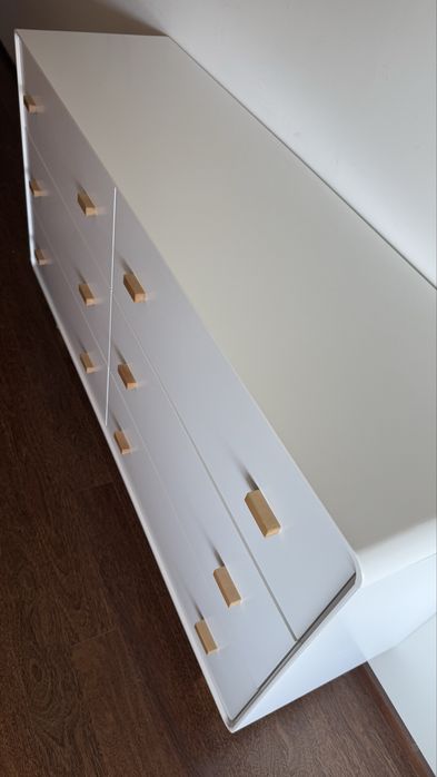 Comoda Branca 6 gavetas LaRedoute