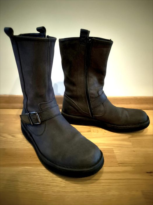 Włoskie buty męskie Frau wysokie rozmiar 43