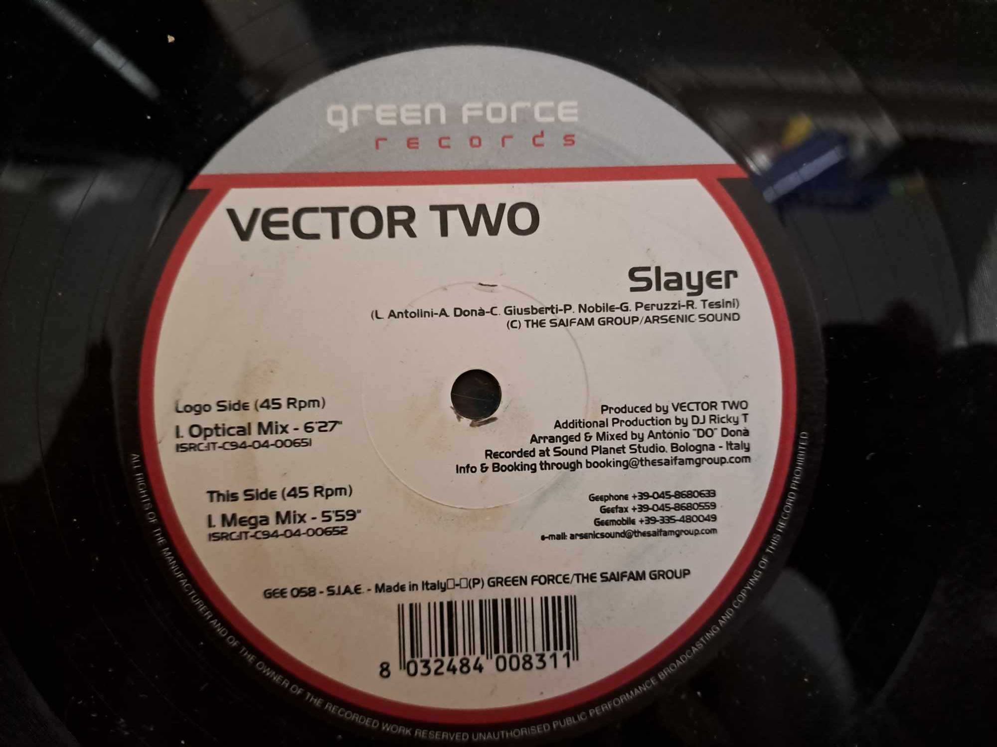 Vector Two – Slayer płyta winylowa 2004