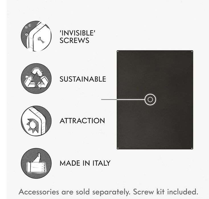 Kalamitica Magnetyczna Tablica do Pisania,  56 x 38 x 0,12