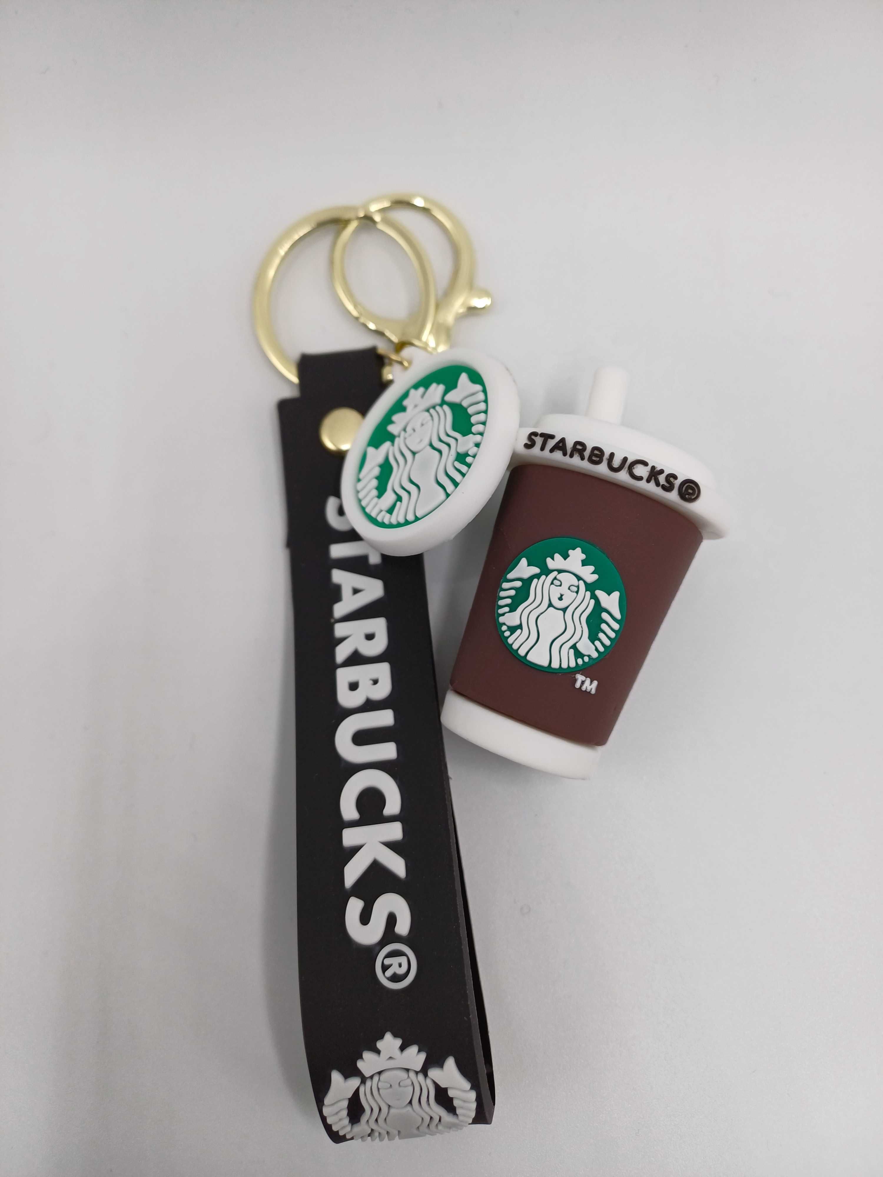 Breloczek Starbucks brązowy