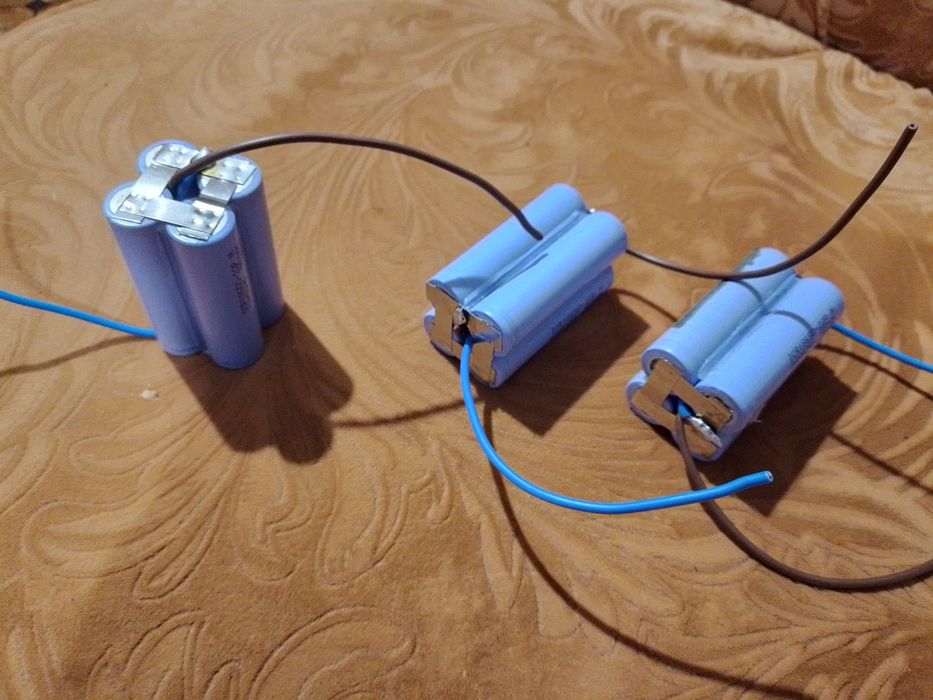 Збірка 1s 4p акумуляторна 18650