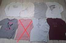 Tshirty bluzki HM Zara In extenso Cool Club r 164-170