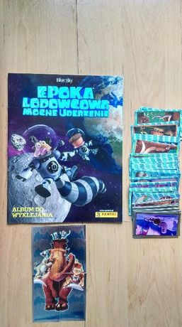 komplet naklejek + album epoka lodowcowa 5