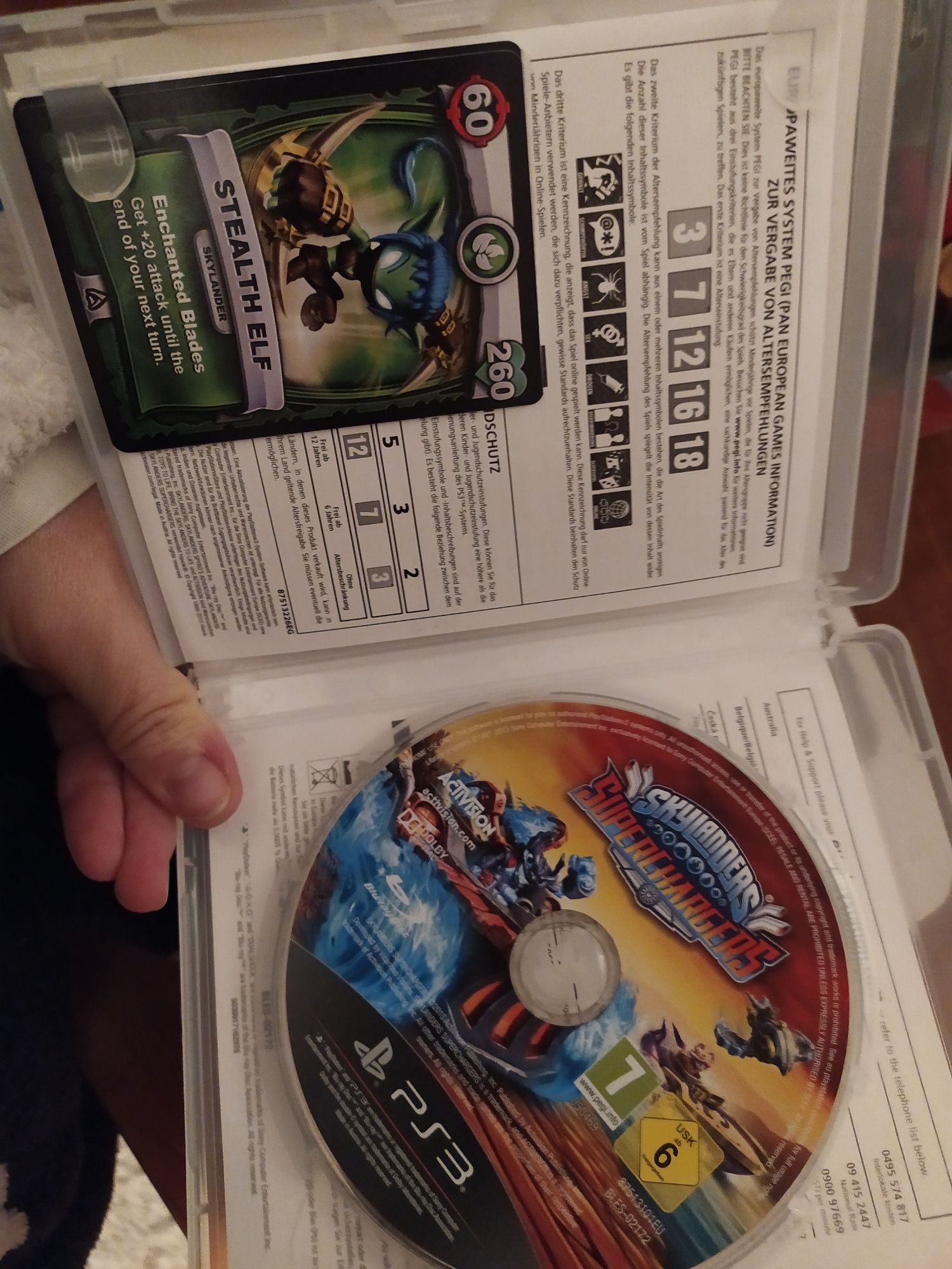 Jogo Skylanders  Superchargers PS3