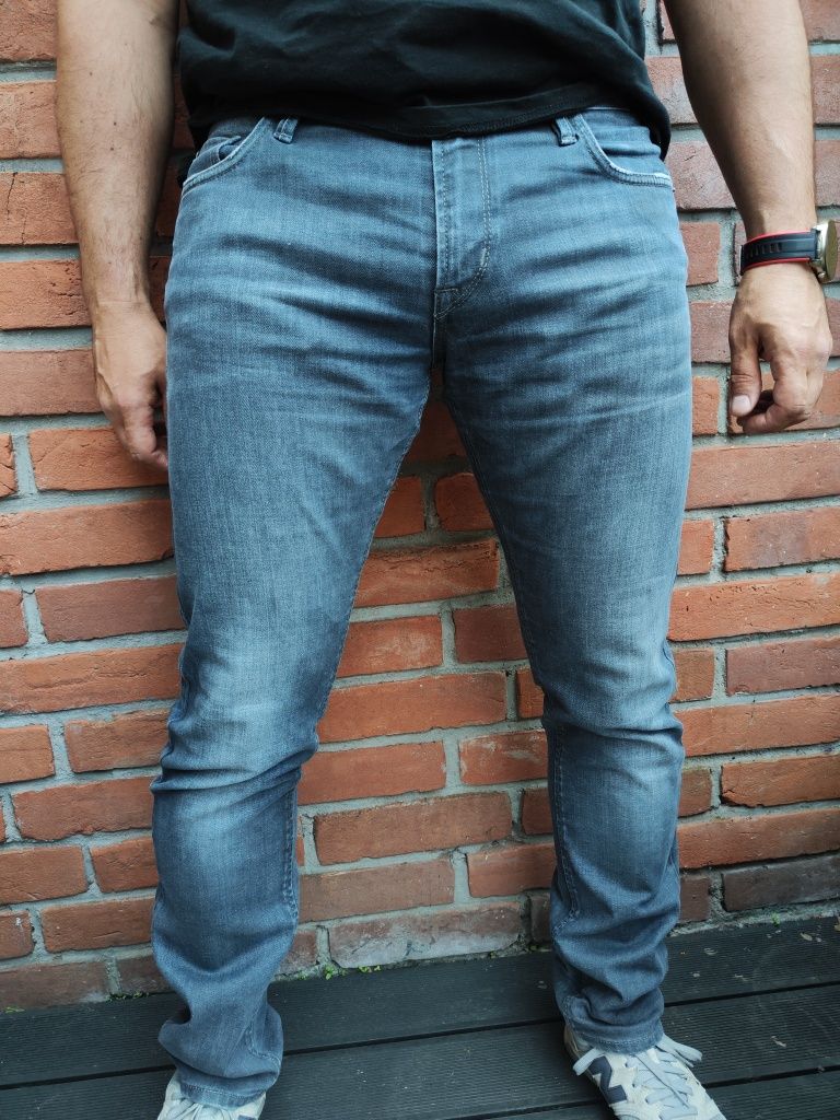 Męskie Spodnie Jeansowe Hugo Boss Orange