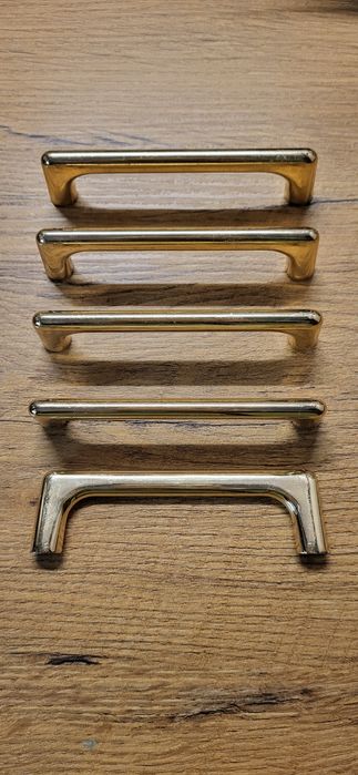 Zlote uchwyty do szafek