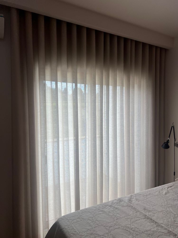 Cortinas como novas