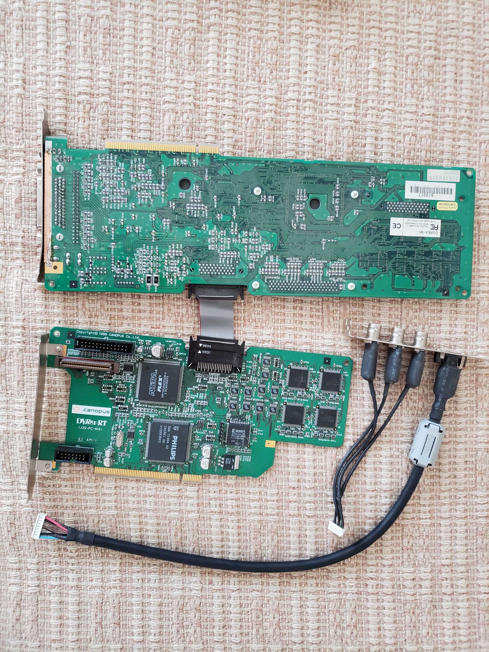 Canopus DVRex-M1 Cyfrowy system edycji wideo Karta PCI J19-PC-712
