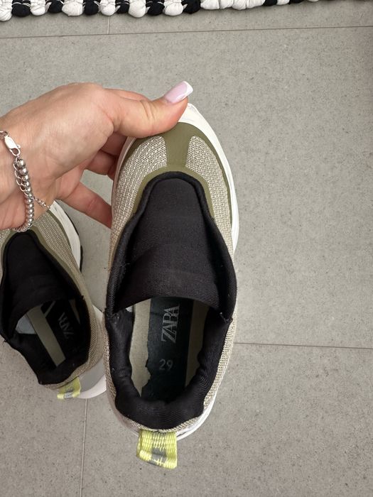 Zara хайтопи кросівки