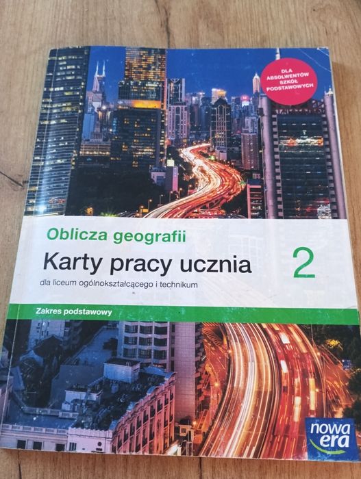 Oblicza geografii ćwiczenia używane