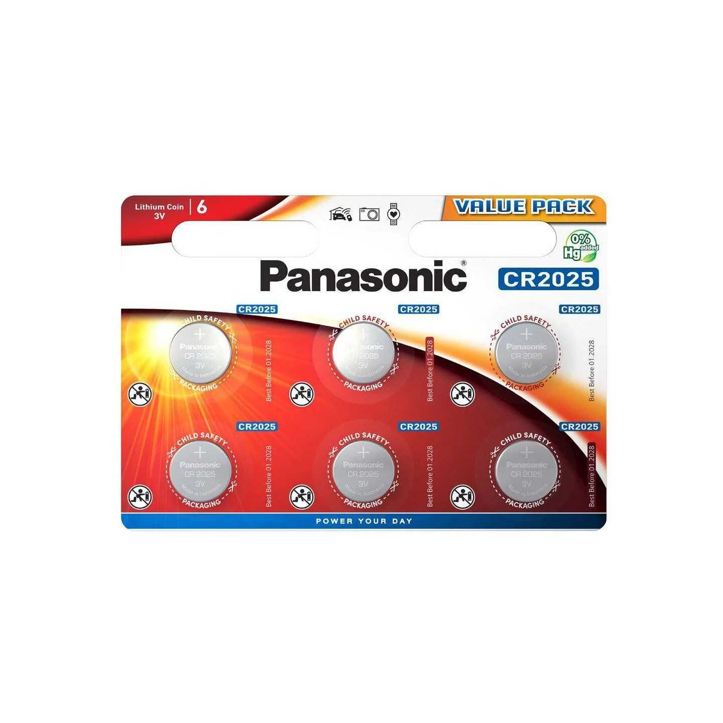 Bateria CR2025 PANASONIC (1 szt.)  Eltrox Poznań