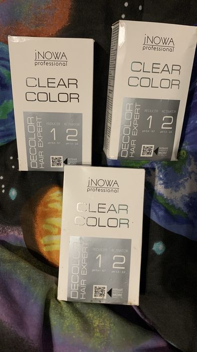 Засіб для видалення стійкої фарби з волосся jNOWA