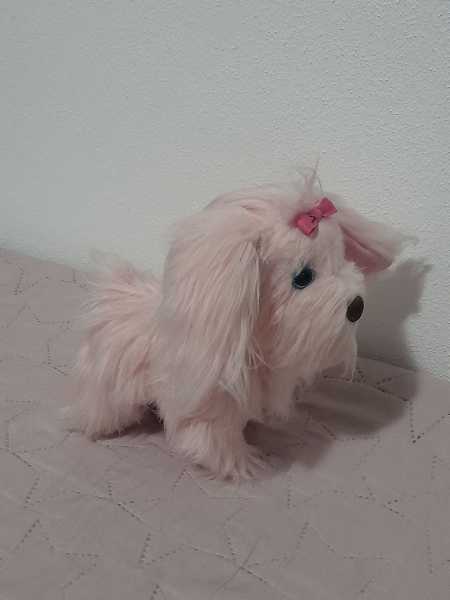 Cão animagic rosa