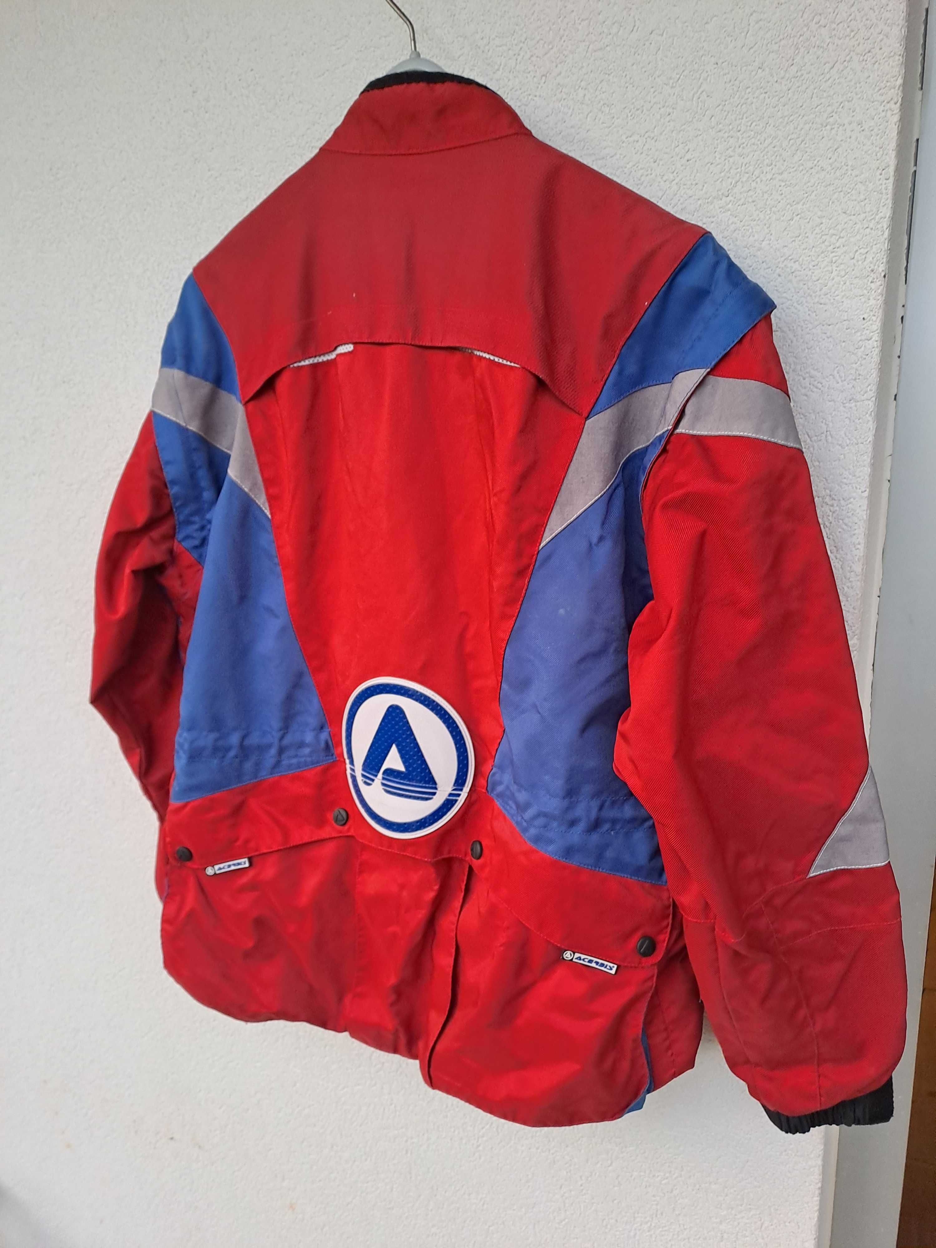 Equipamento motocross, calcas casaco, colete, joelheiras sweat