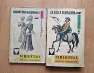 2× Biblioteka Powieści i Romansów Romans Majstrowej Za króla Olbrachta