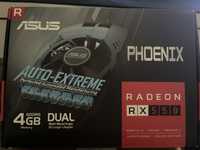 RX 550 4GB Asus DDR5 (low-cost)