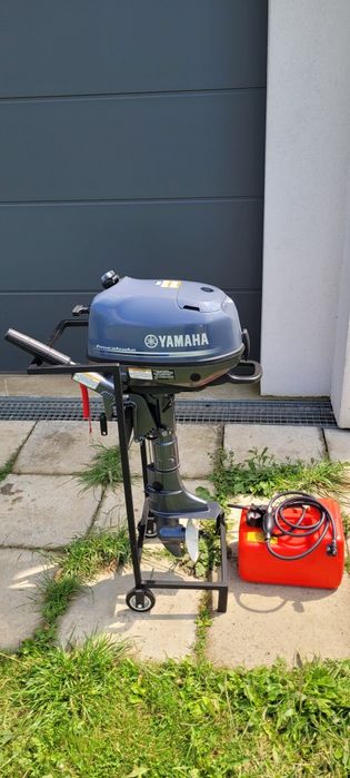 Yamaha 4hp 2022r silnik zaburtowy linia paliwowa do pontonu łodzi