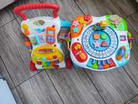 Winfun chodzik pchacz + stolik edukacyjny