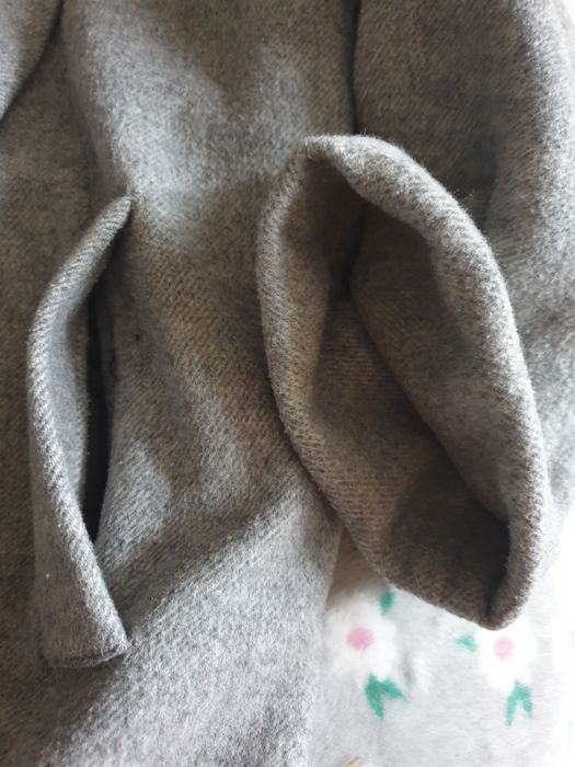 Płaszcz szlafrokowy z wełną Zara S,XS,M.