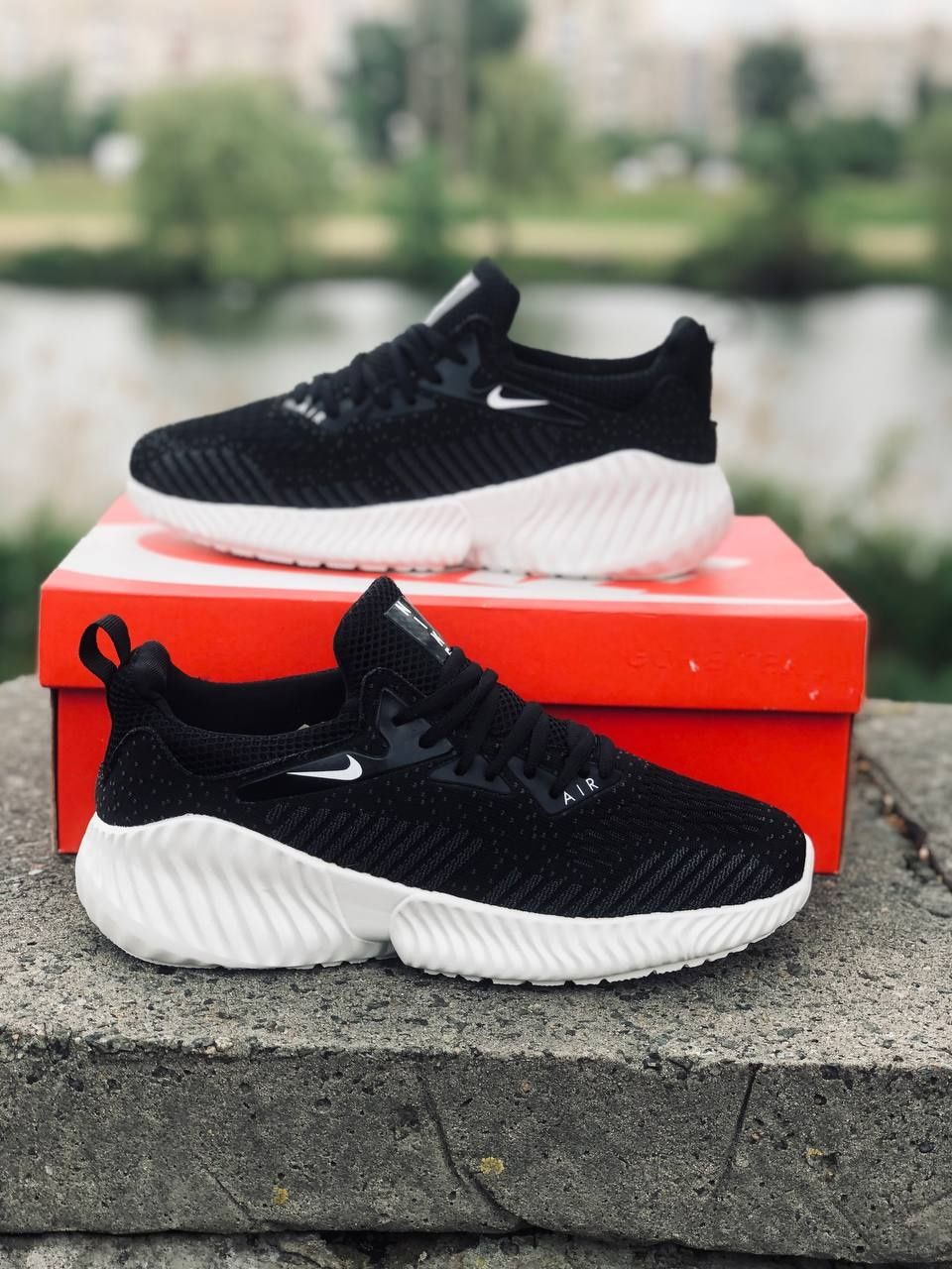 Мужские кроссовки Nike Летние черные кросовки Найк Кросівки Найк